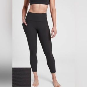 Athleta Salutation Stash Pocket II Rib 7/8 Tight
